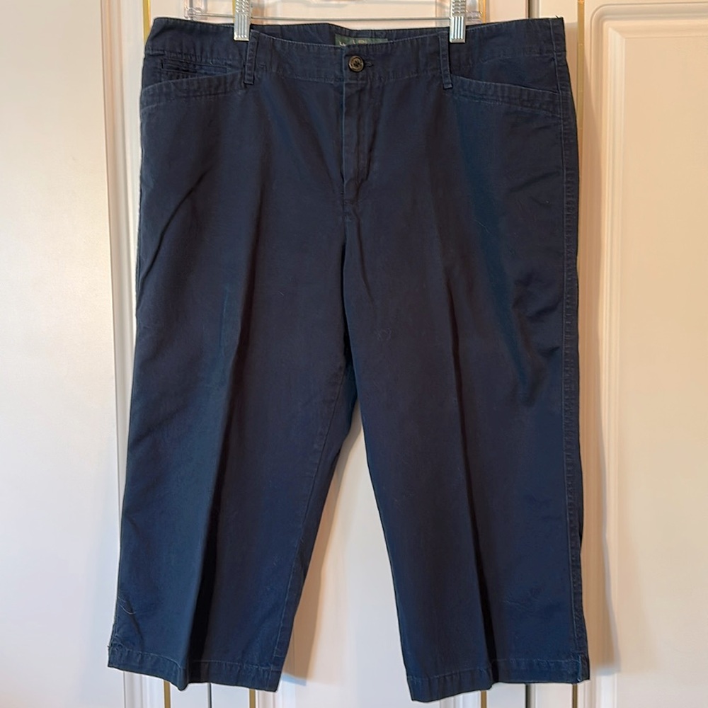 Ralph Lauren Navy Blue cotton chinos